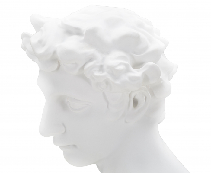 Decoratiune Roman Young, Rasina, Alb, 30x20x17.5 cm [3]