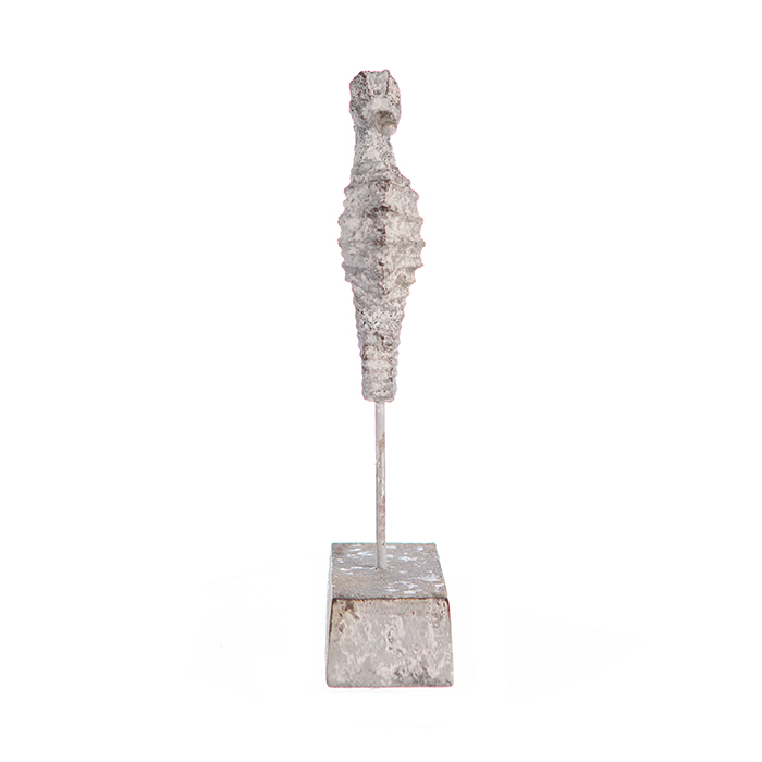 Decoratiune SEAHORSE, metal, 22.5X10X5.5 cm [5]