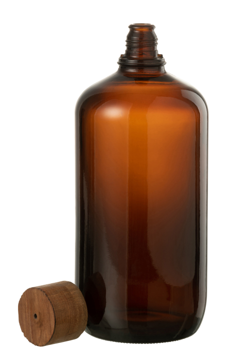 Decoratiune, Sticla, Maro, 15x15x30 [3]