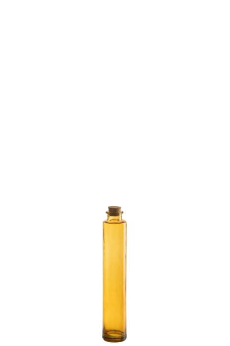 Decoratiune, Sticla, Ocru, 6x6x32 [1]