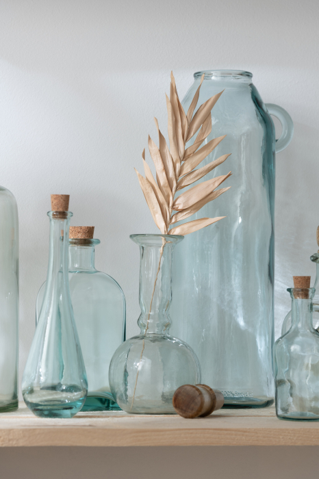 Decoratiune, Sticla, Transparent, 11.5x11.5x25 [1]