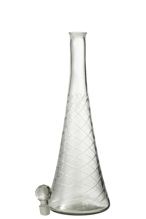 Decoratiune, Sticla, Transparent, 13.5x13.5x43 [2]
