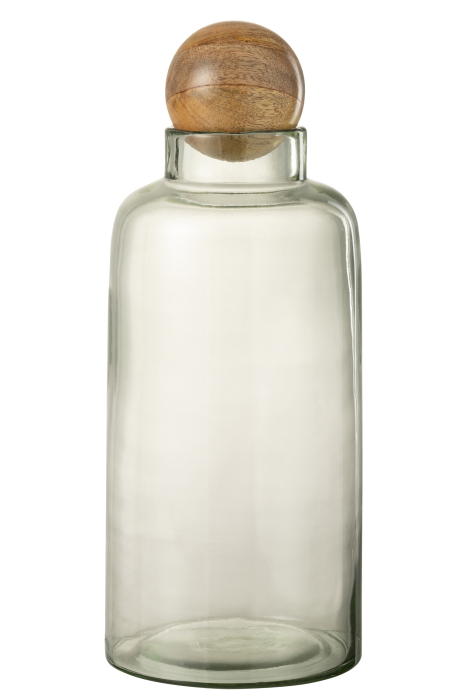 Decoratiune, Sticla, Transparent, 16x16x36.5 [2]