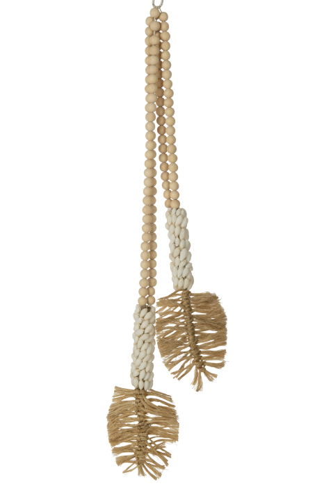 Decoratiune, Textil, Natural, 66x18x4 [1]