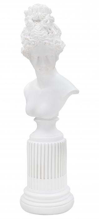 Decoratiune Woman, Rasina   , Alb, 35.5x11x10 cm [5]