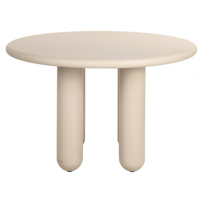 Masă de dining Calma 120Ø (bej), Dims: 75.0 x 120.0 x 120.0 cm [2]