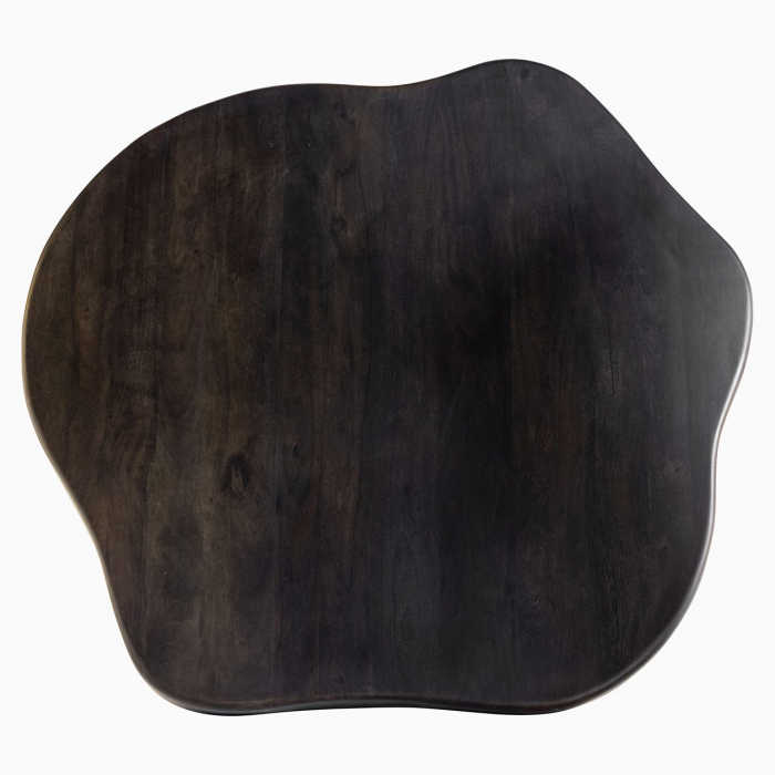 Masă de dining Sherman organică 151x151 (maro), Dims: 77.5 x 152.0 x 152.0 cm [2]