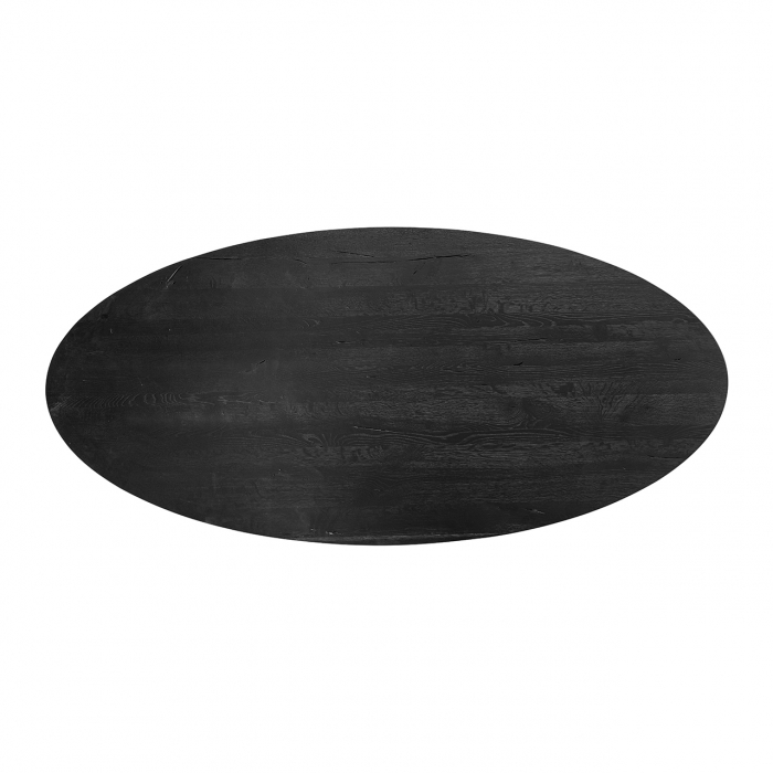 Dining table top Watson oval 300 (Black)