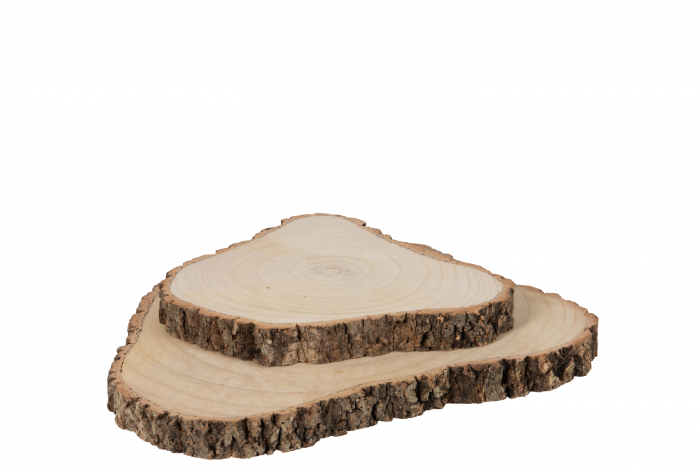 Disc lemn PAULOWNIA, Lemn, Natural, 29x27.5x3.5 cm [3]