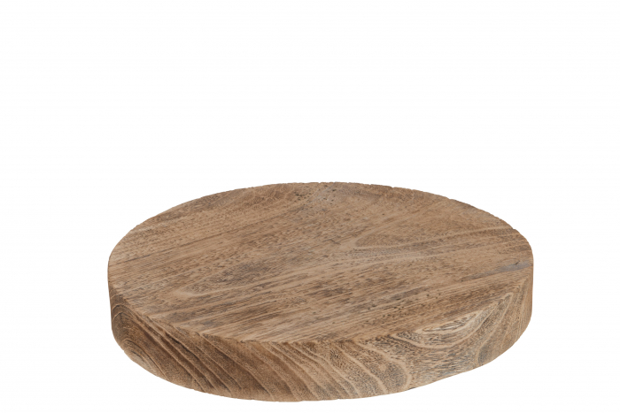 Disc lemn PAULOWNIA, Lemn, Natural, 41x41x4 cm