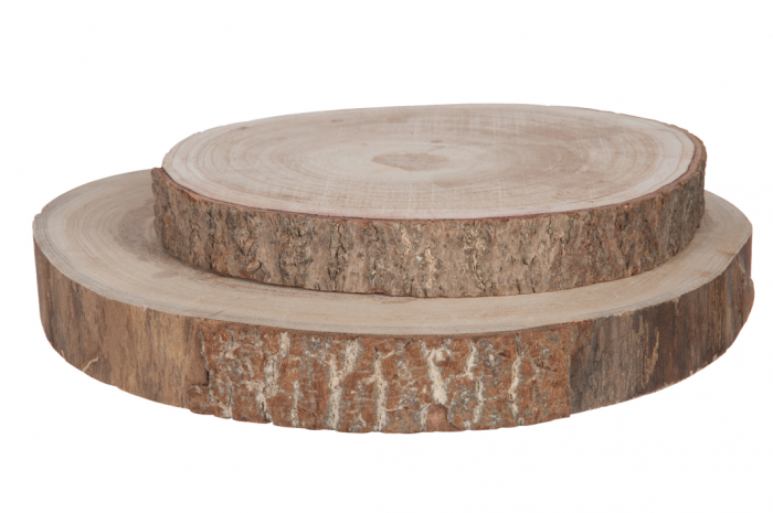 Disc Paulownia, Lemn, Natural, 35x35x4 cm [4]