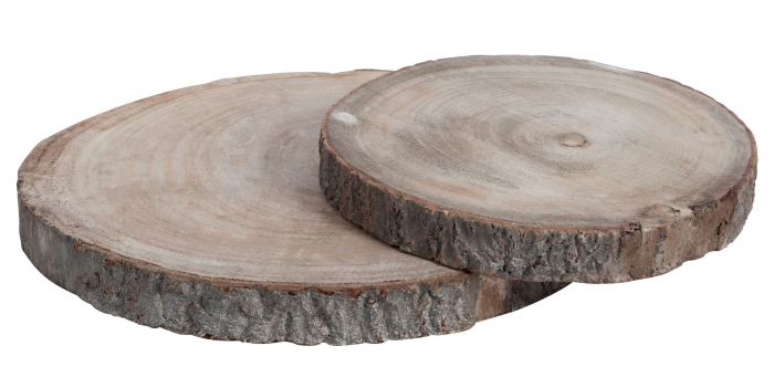 Disc Paulownia, Lemn, Natural, 35x35x4 cm [2]