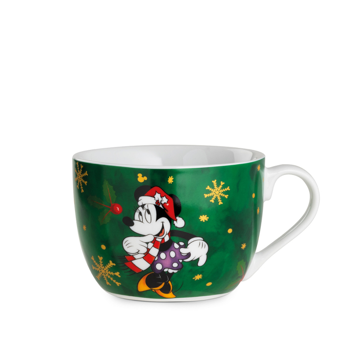 Disney, Ceasca de cappuccino, „Minnie Mouse - Magia iernii”, Portelan, multicolor, PU 3, Latime 14,5 cm, inaltime 8 cm, Adancime 11,5 cm [3]