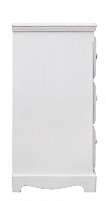 Dulap BLANC, lemn, alb, 80x40x80cm [3]