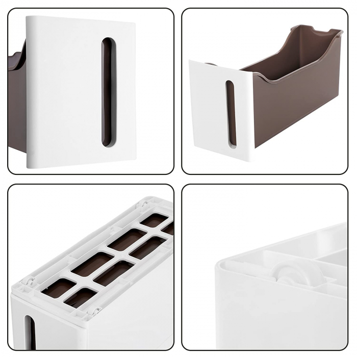 Dulap depozitare plastic, Plastic/material sintetic, 45*17*84 [5]