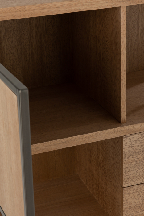 Dulap, Lemn, Natural, 90x40x120.5 cm [10]