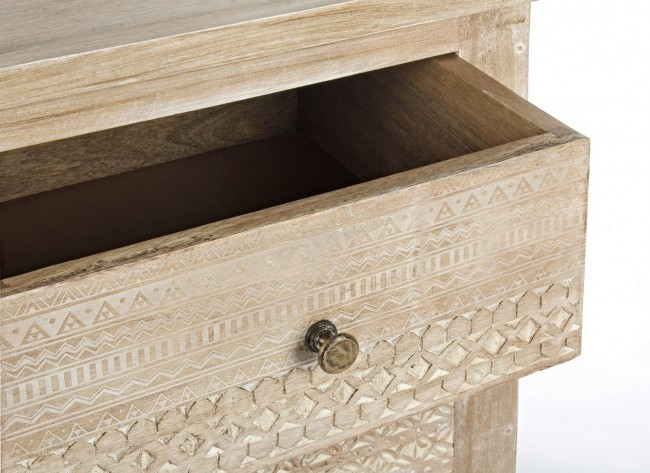 Dulap Mayra, Lemn, Alb, 93x40x90 [4]