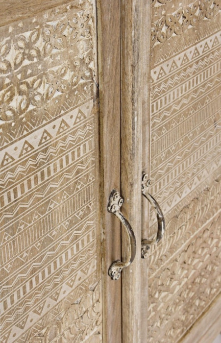 Dulap Mayra, Lemn, Natural, 110x40x150 [4]