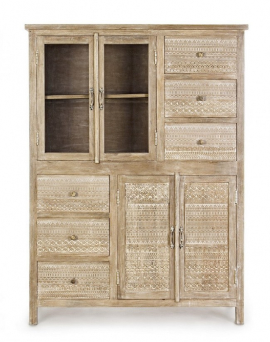 Dulap Mayra, Lemn, Natural, 110x40x150 [3]