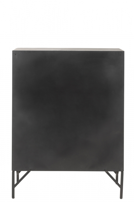 Dulap, Metal/Fier, Negru, 86x41x113.5 cm [4]
