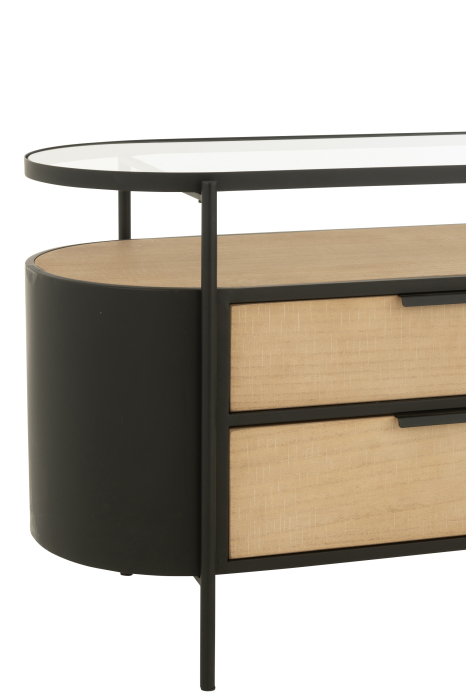 Dulap, metal, natur/negru [5]