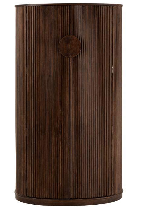 Bufet bar lemn mango, Lemn, Maro, 90x55x164 [2]