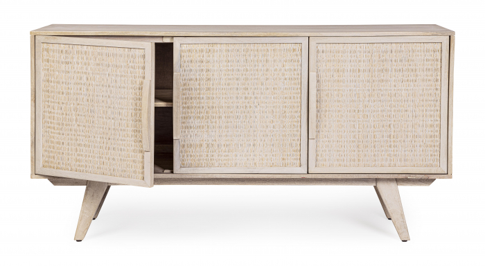 Dulap Sahana, Lemn/MDF, Crem, 155x40x80 cm  (gold) [5]
