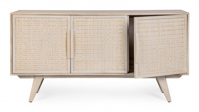 Dulap Sahana, Lemn/MDF, Crem, 155x40x80 cm  (gold) [6]