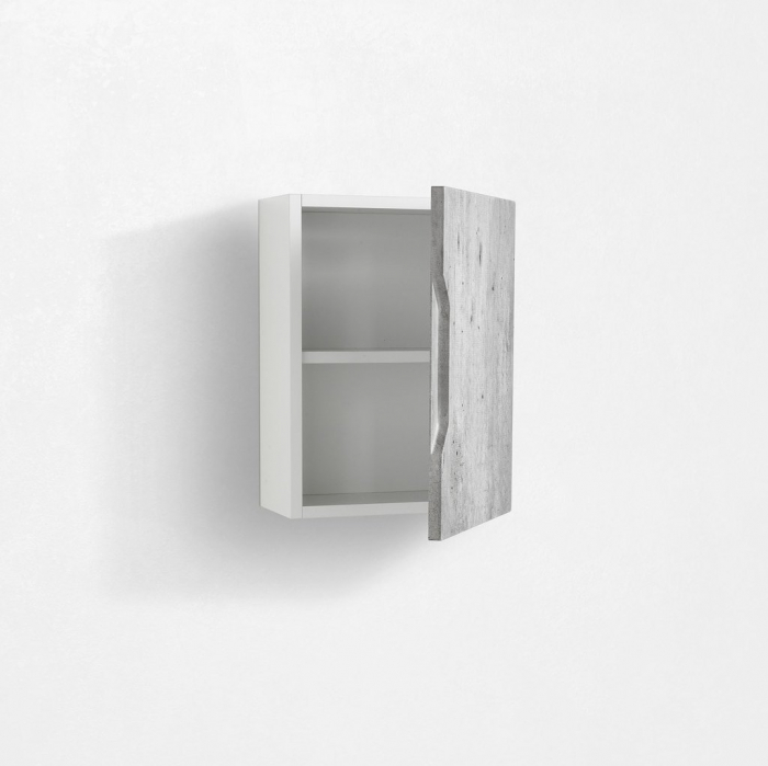 Dulap suspendat BELSK, MDF/Melamina, Gri, 35x18x47.5 cm [2]