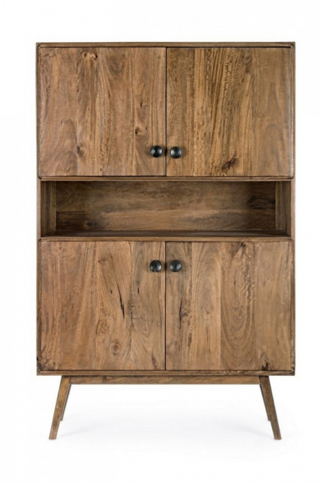 Dulap Sylvester, Lemn, Natural, 104x40x158 [3]