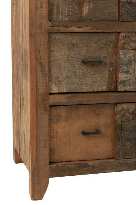 Dulap vintage, Lemn, Maro, 100x50x95 [5]