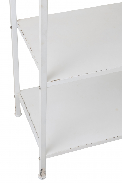Etajera cu 1 sertar Drawer, Metal, Alb, 54x38x140 cm [6]