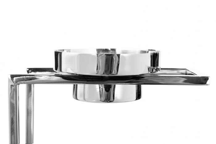 EZ-MADISON, Suport lumânare, nichel, l.16,5,l.8,5,h.17 cm [2]