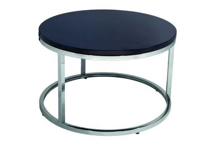 EZ-MINOU, Blat masa, stejar, espresso, d.60 cm, h.2 cm [3]