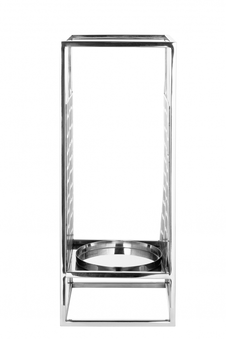 EZ-NICOSA, Suport lumânare pentru 146231, inox, l.19, l.19, h.40 cm [4]