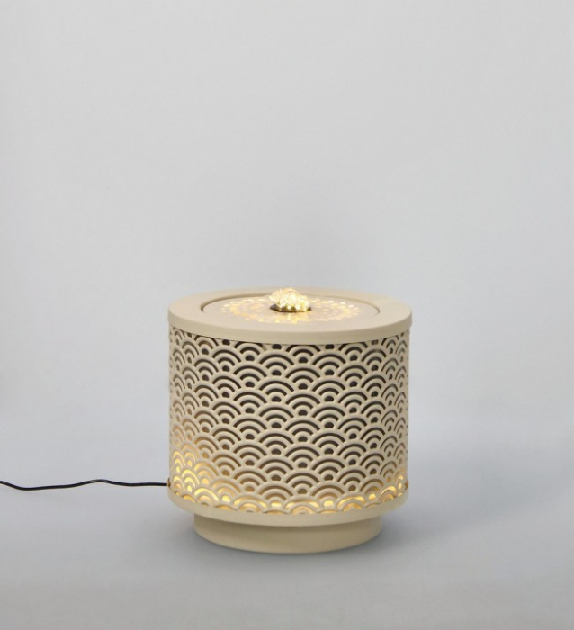 Fantana Akira cu led Bej, 25 X 23 H [3]