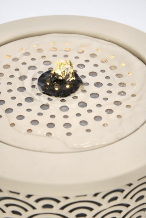 Fantana Akira cu led Bej, 25 X 23 H [4]