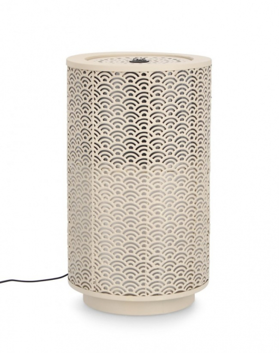 Fantana Cilindrica Akira cu led Bej, 30 X 51,5 H [1]