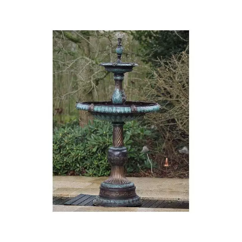 Fantana de bronz 2 Scales fountain