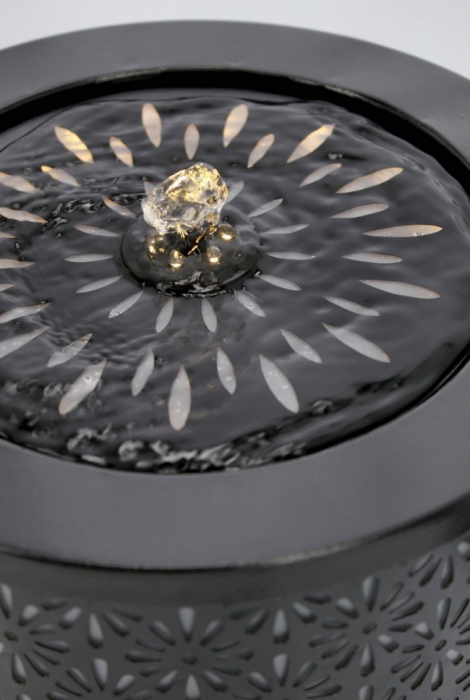 Fantana Miki cu Led, Negru, 25 X 23 H [4]