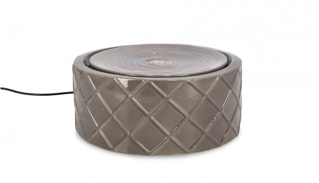 Fantana Rosy Taupe D33X14,5H cu Led [1]