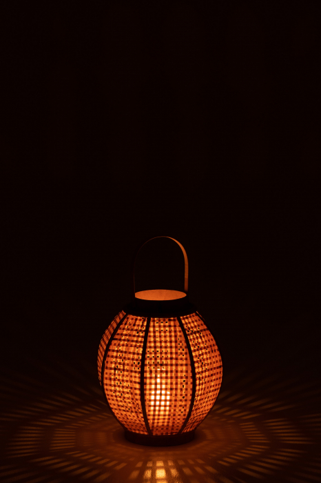 Felinar Bamboo, Fibre sintetice, Natural, 29x29x34 cm [3]
