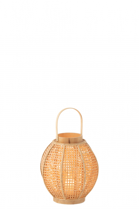 Felinar Bamboo, Fibre sintetice, Natural, 29x29x34 cm [2]