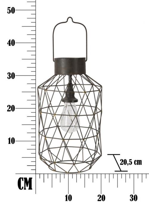 Felinar cu LED  OXY -A- (cm) Ø 20,5X35 [6]