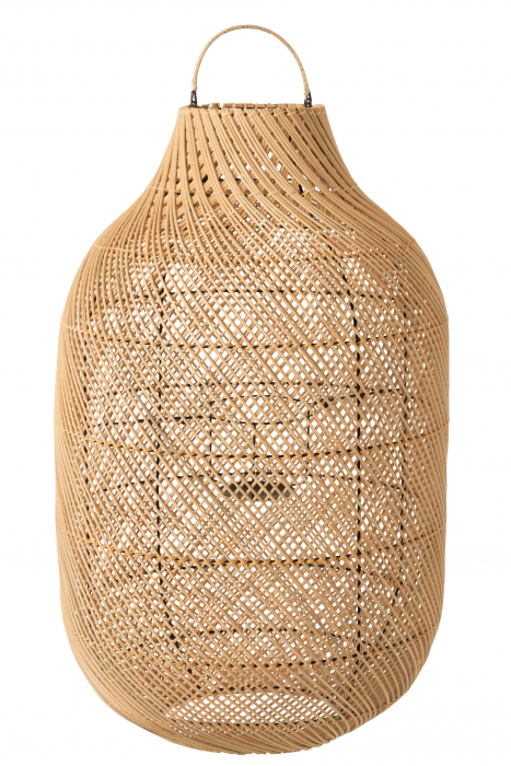 Felinar Cylinder, Ratan/Bambus, Natural, 41x41x80 cm [2]