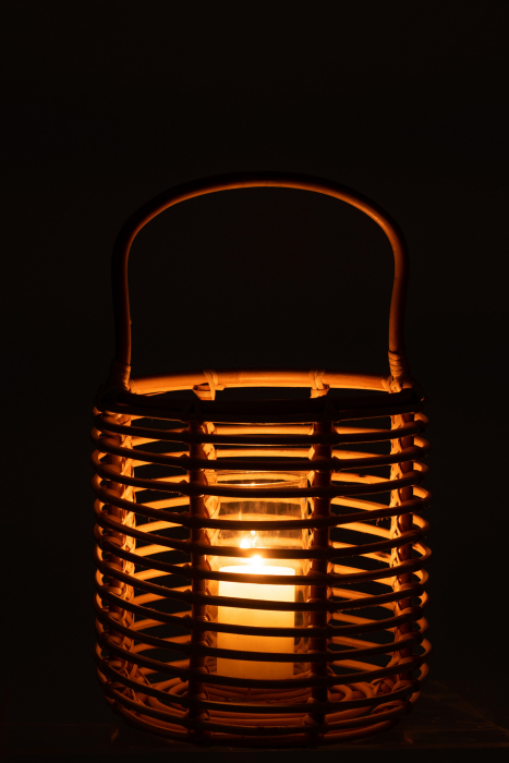 Felinar Ellen, Rattan/Bambus, Natural, 30x30x51 cm [3]
