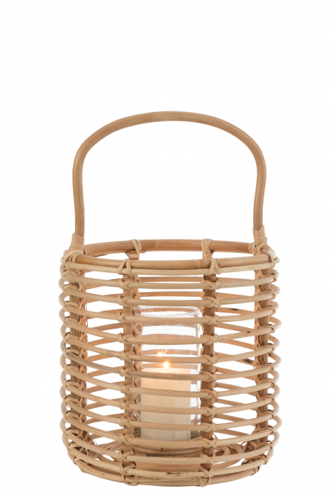 Felinar Ellen, Rattan/Bambus, Natural, 30x30x51 cm [2]