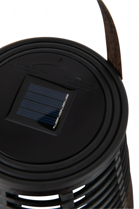 Felinar Led Solar Energy, Plastic/Fibre sintetice, Maro, 16.5x16.5x27 cm [5]