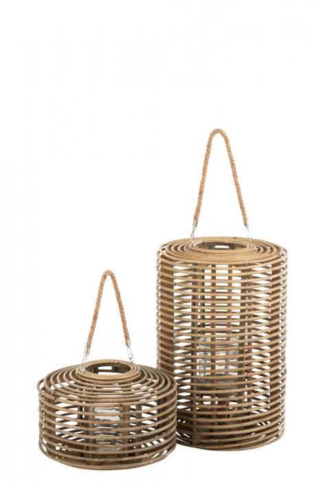 Felinar, Rachita/Bambus, Natural, 12.5x34x50 cm [6]