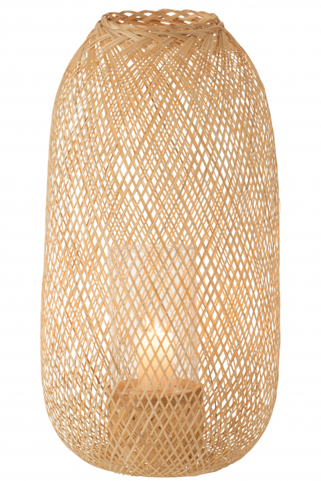 Felinar, Rachita/Bambus, Natural, 30x30x60 cm [2]